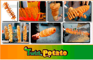 mesin twist potato murah