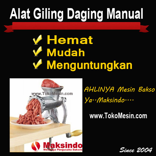 giling daging manual